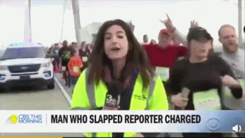 美国跑者拍女记者屁股被捕 辩解称只是一时失手